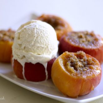 Stuffed Peaches || Recipes to Nourish