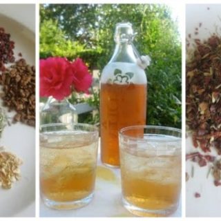 Healthy Vitamin C Herbal Tea is high in vitamin C and bioflavonoids. It’s refreshing on a hot summer day and great to have on hand during cold and flu "season". | Recipes to Nourish