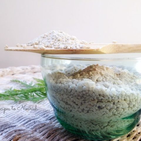 DIY bath salts.