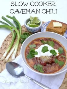 Slow Cooker Caveman Chili | Recipes to Nourish