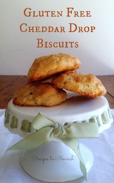 Gluten Free Cheddar Drop Biscuits | Recipes to Nourish