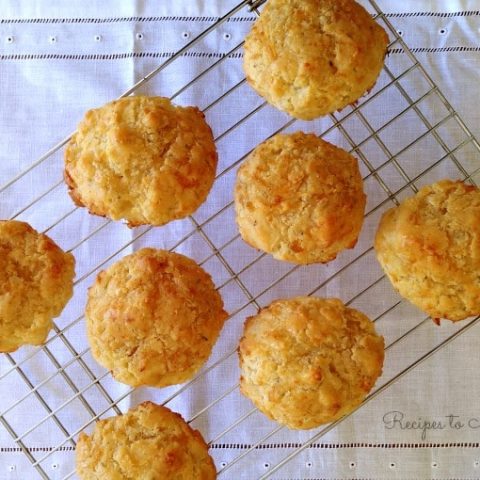 Gluten Free Cheddar Drop Biscuits