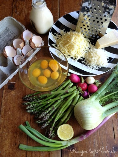 Crustless Spring Quiche | Recipes to Nourish