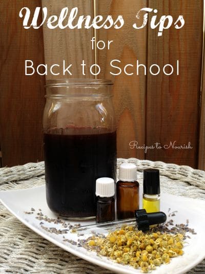 Wellness Tips for Back to School | Recipes to Nourish