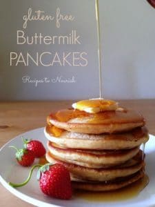 Gluten Free Buttermilk Pancakes | Recipes to Nourish