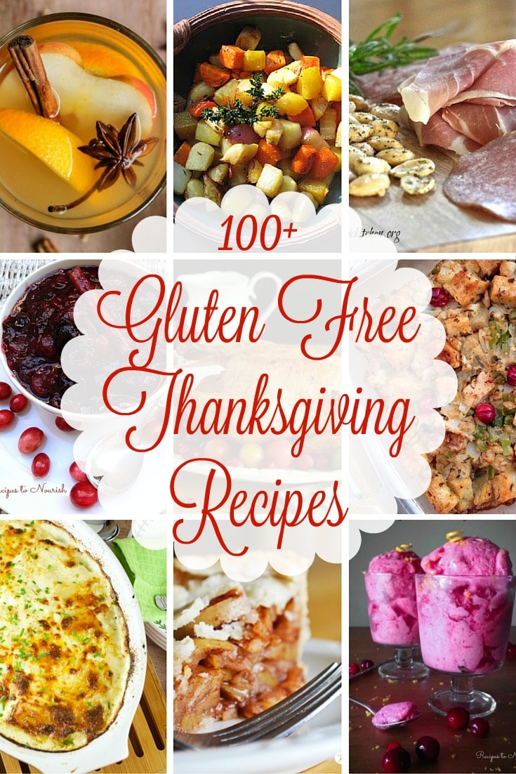 100+ Gluten Free Thanksgiving Recipes ... all seasonal + real food recipes, everything from mains to sides to drinks to desserts. | Recipes to Nourish
