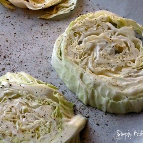 Italian Seasoned Roasted Cabbage Steaks