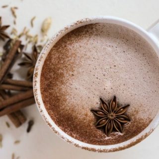 Real Food Chai Hot Chocolate {Nourishing}