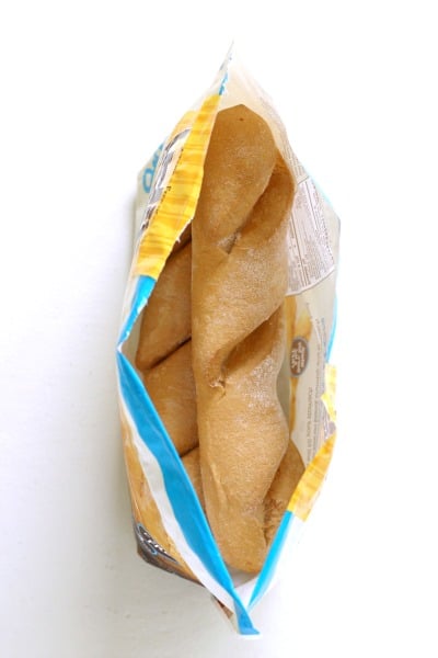 Package of Udi's baguettes. 