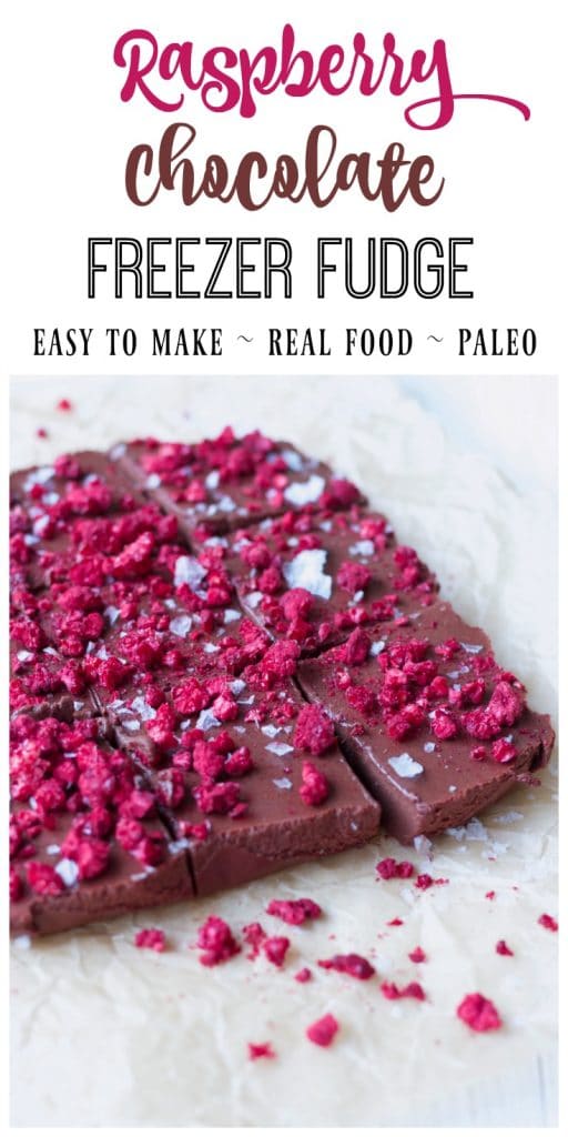 Easy Raspberry Chocolate Freezer Fudge Recipes to Nourish
