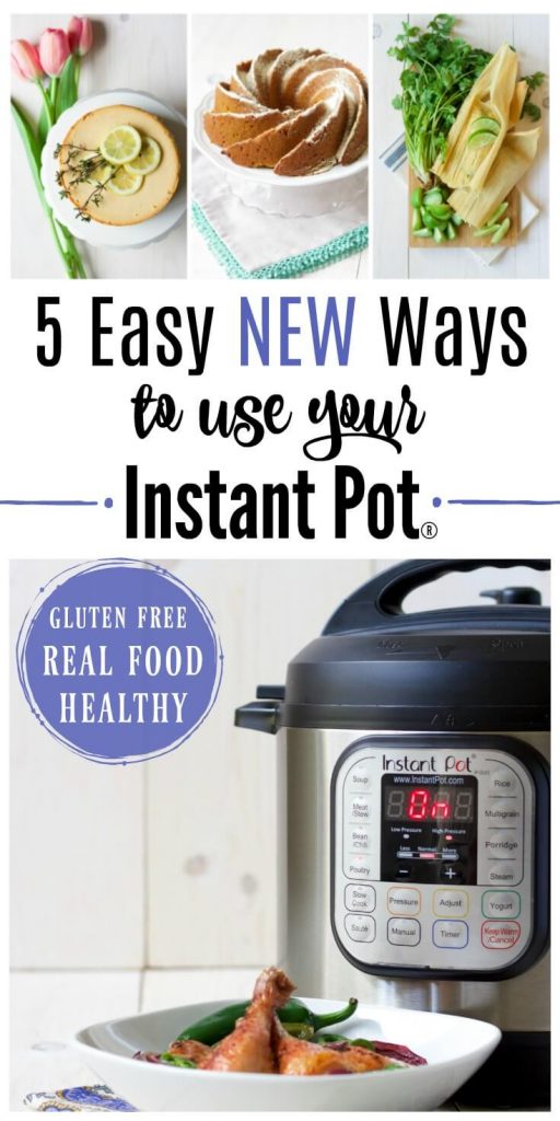 The Instant Pot is an amazing kitchen tool! Here's 5 Easy New Ways to Use Your Instant Pot. With nourishing, unique, gluten free recipes. | Recipes to Nourish