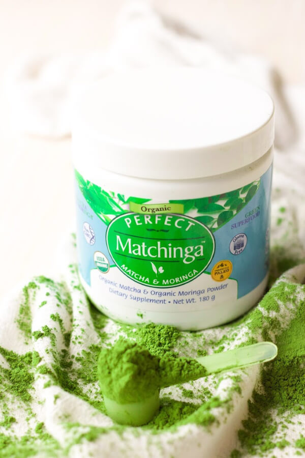 Matchinga matcha moringa powder.