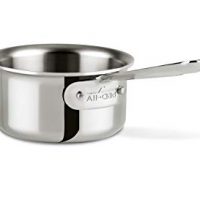 All-Clad Stainless Steel Tri-Ply Bonded, Dishwasher Safe, Butter Warmer, 0.5-Quart