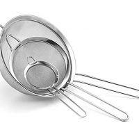 Cuisinart 3 Fine Mesh Stainless Steel Strainers