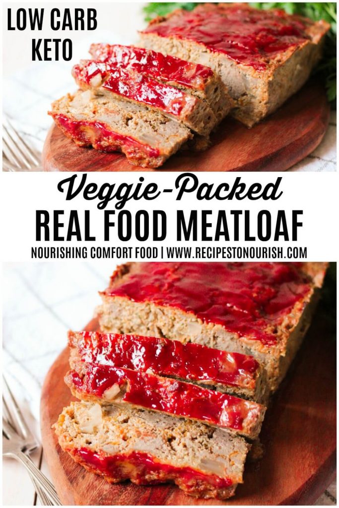 Meatloaf with thick cut slices.