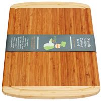 Extra Large Bamboo Cutting Board - Best Wooden Cutting Boards for Kitchen, Wood Cutting Board, Butcher Block Cutting Board, Chopping Board, Chopping Block and Carving Board - LIFETIME REPLACEMENTS