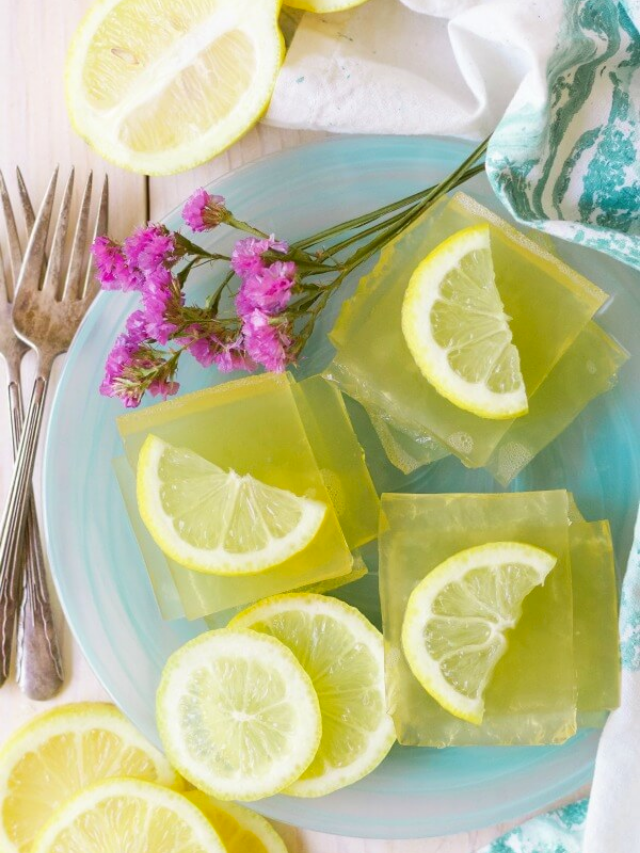 Homemade Lemon Jello