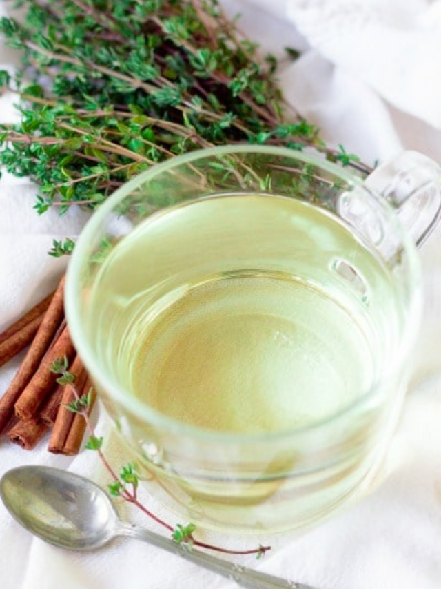 Immune Boosting Cinnamon Thyme Tea