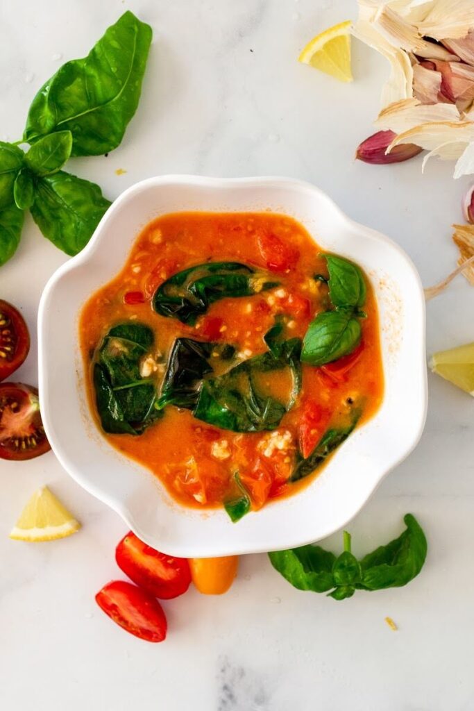 Tomato Basil Garlic Butter Sauce (paleo, glutenfree) Recipes to Nourish