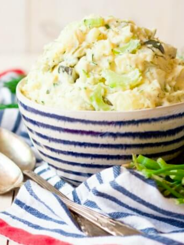 Homemade Potato Salad ( No Mayo)