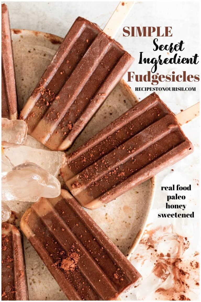 Simple Secret Ingredient Fudgesicles Recipes to Nourish