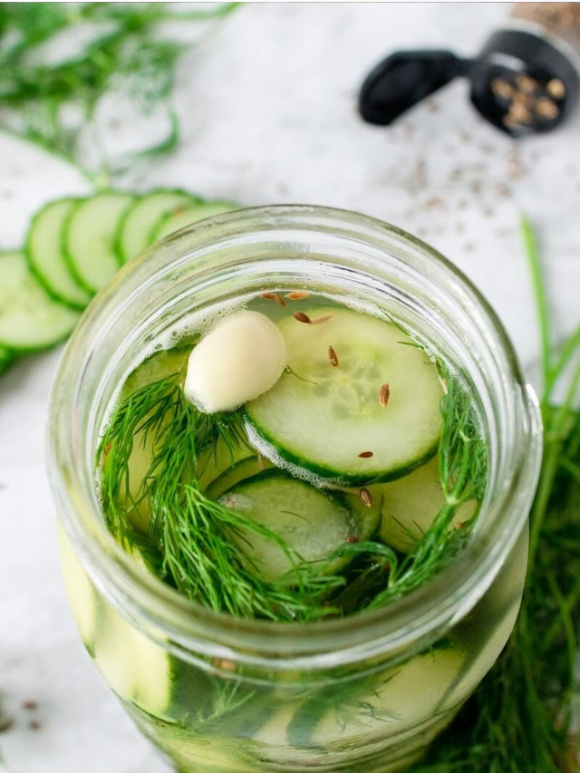 Easy Refrigerator Pickles Story