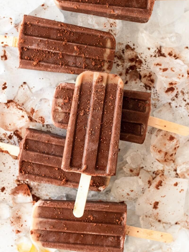 Simple Secret Ingredient Fudgesicles