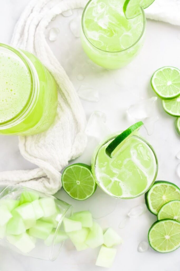Honeydew Melon Agua Fresca with Lime Recipes to Nourish