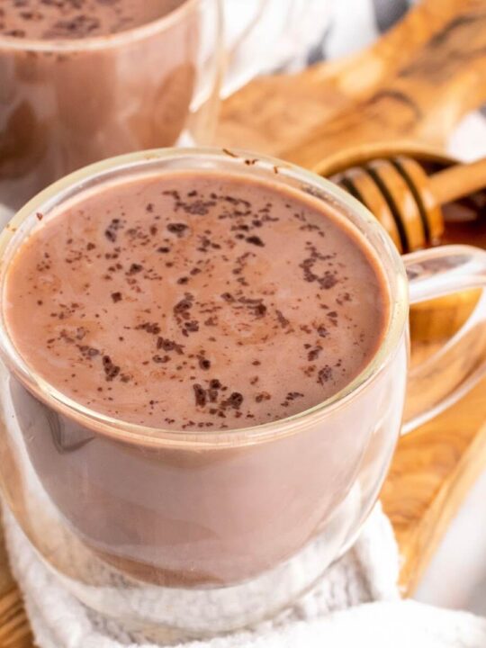 Hot discount chocolate glass