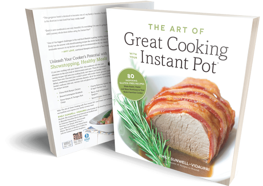 Book cover of The Art of Great Cooking with Your Instant Pot.